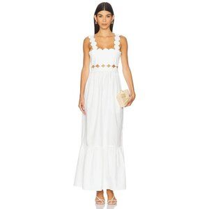 Beach Riot Campbell Cutout Maxi Dress White L